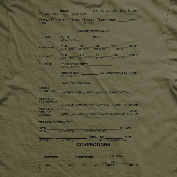 Call For Fire T-Shirt