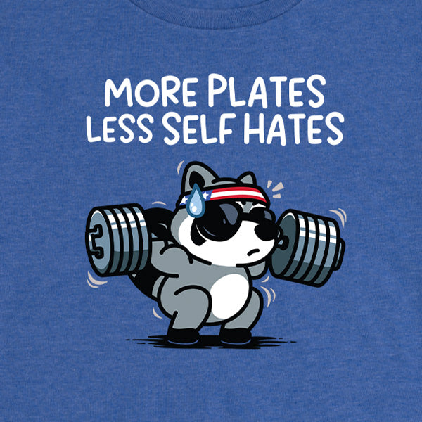Women's More Plates Less Self Hates Tee