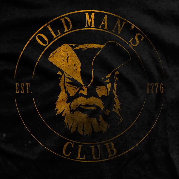  Old Man's Club Time Is A Bastard Normal-Fit T-Shirt