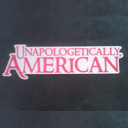 Unapologetically American Window Decal