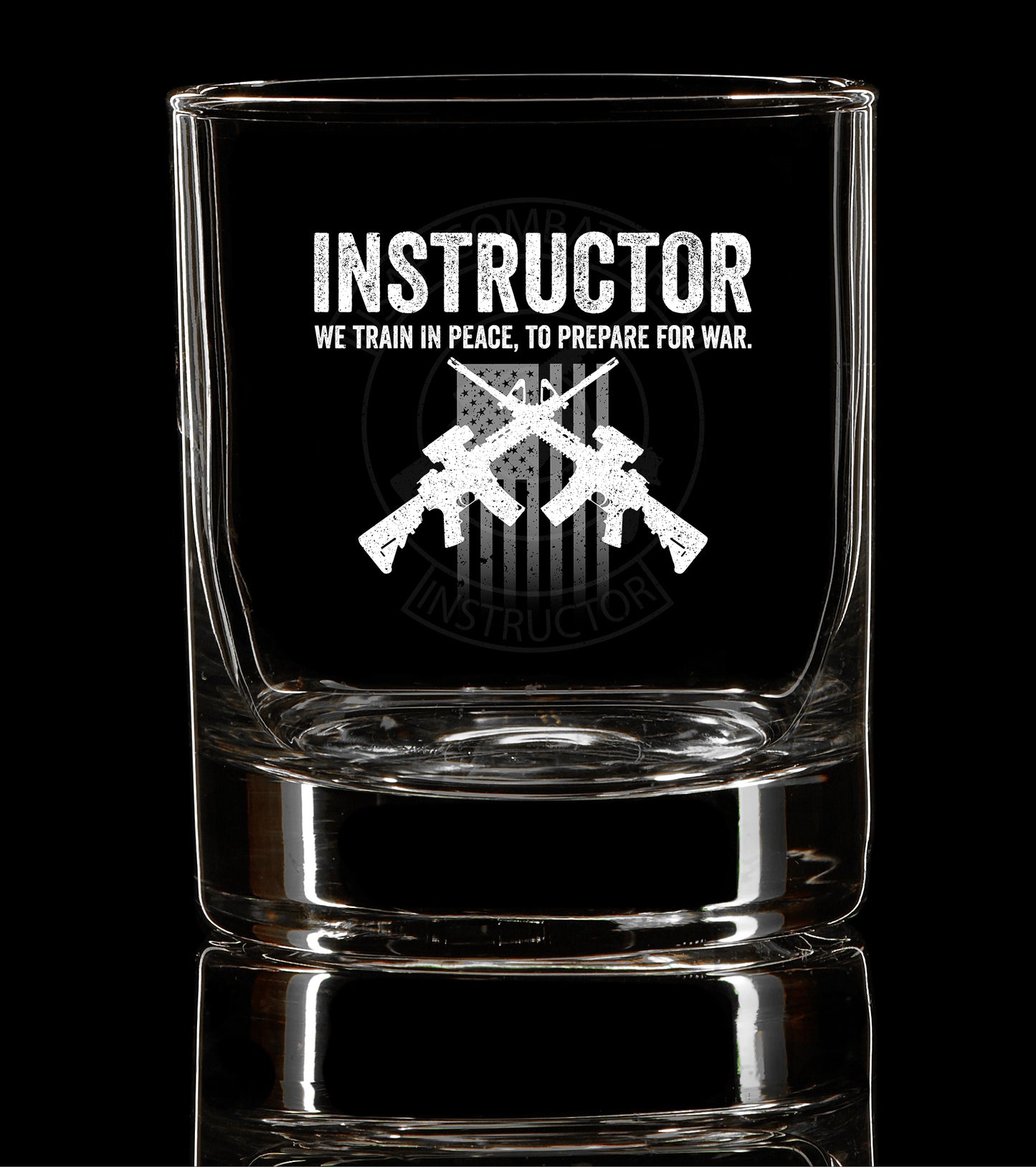 CATM Instructor Whiskey Glass