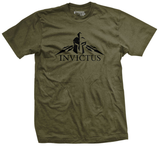 Invictus BJJ Custom Green T-Shirt