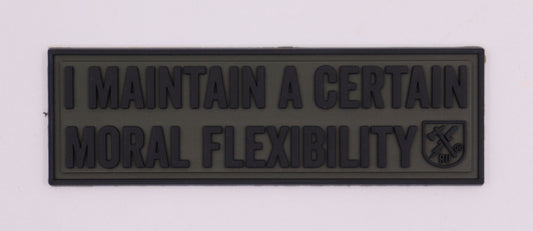 Moral Flexibility PVC Patch