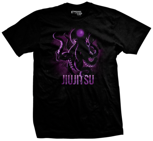 Jiu jitsu Purple Octopus T-Shirt