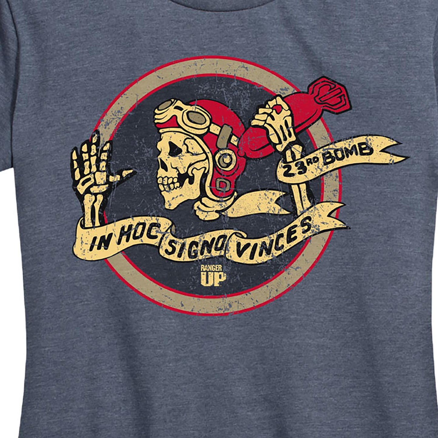 Women's 23rd Bomber Skeleton Tee