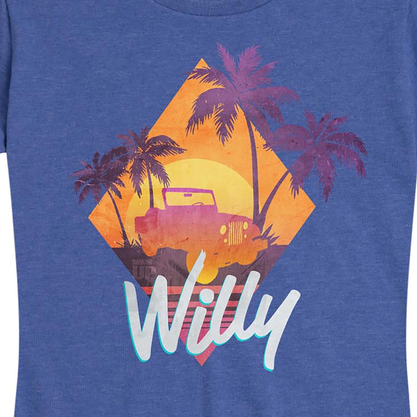 Women's Retro Jeep Tee