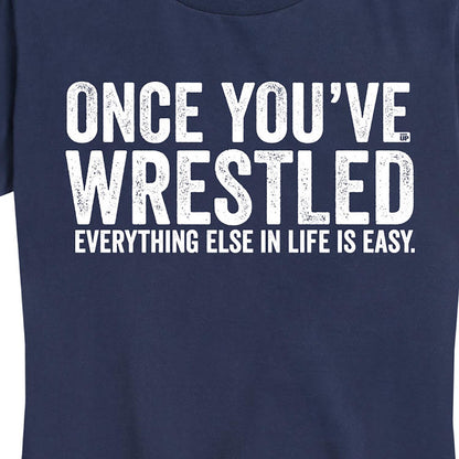 Women's Once You Wrestle Tee