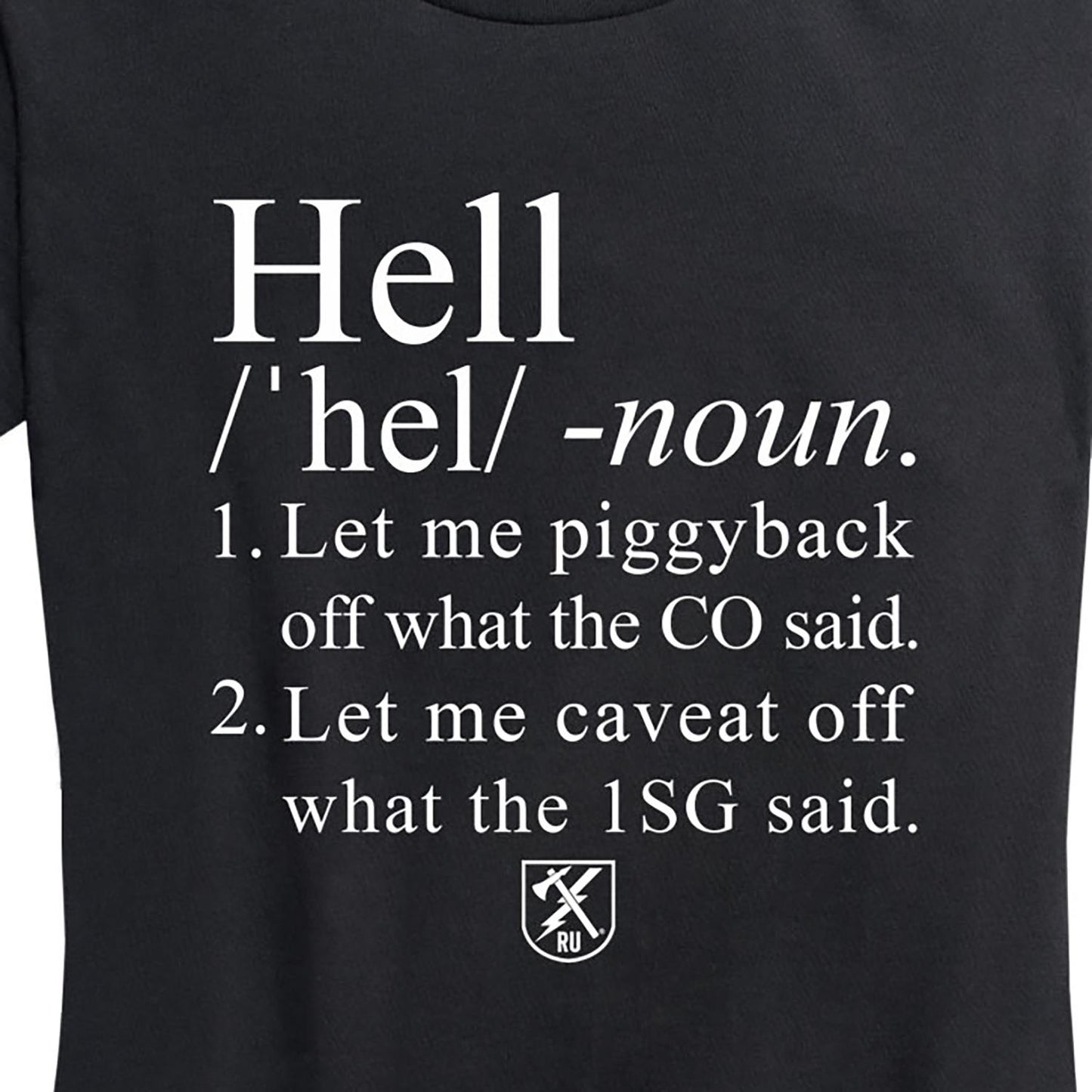 Women's Definition of Hell Tee