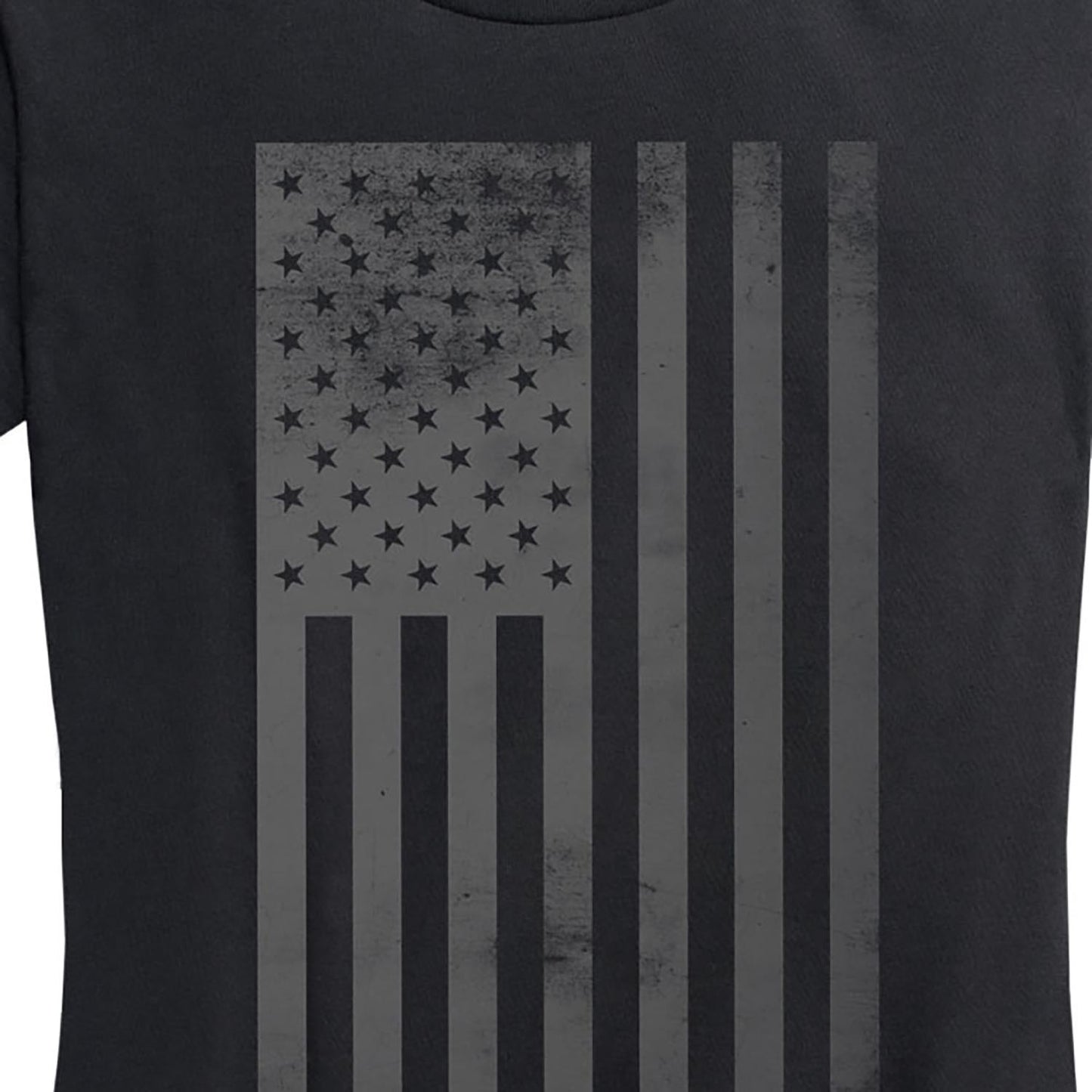 Women's Blackout Flag Tee
