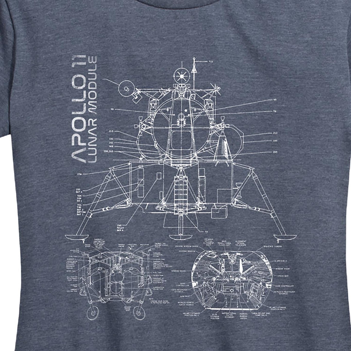 Women's NASA Apollo 11 Lunar Module Tee