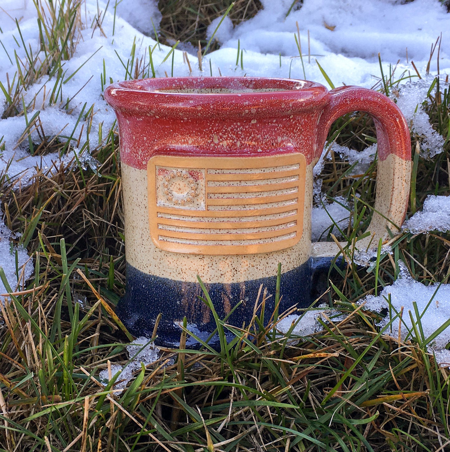 Betsy Ross Stoneware Mug