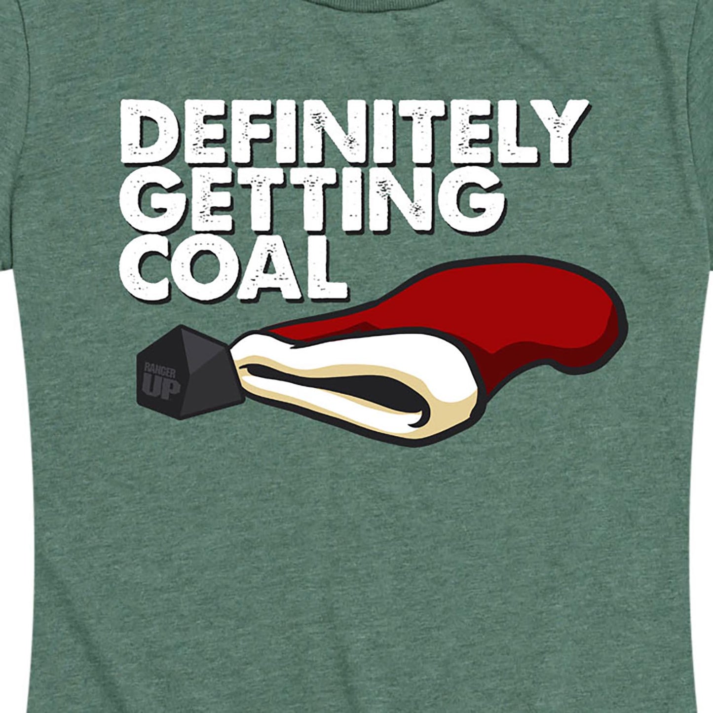 Women's Definitely Getting Coal Tee