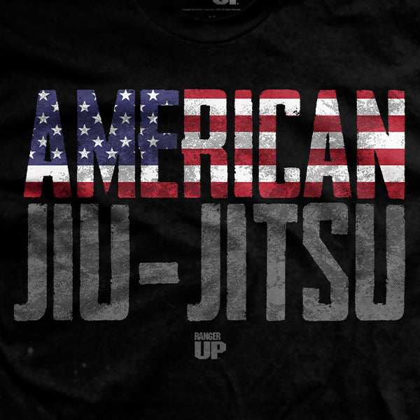 American Jiu Jitsu Flag T-Shirt