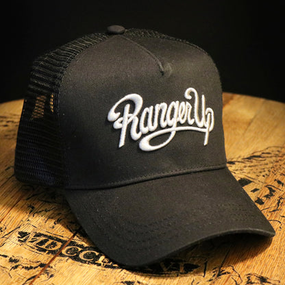 Ranger Up Baseball Script Hat