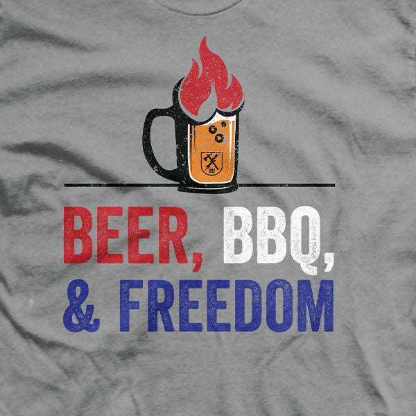 Beer BBQ and Freedom T-Shirt