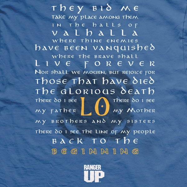 Viking Valhalla - Blue - T-Shirt