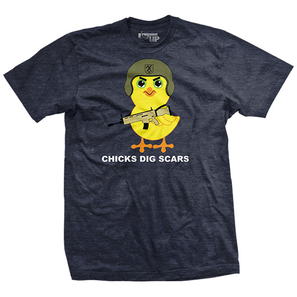 Chicks Dig Scars T-shirt
