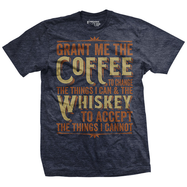 Coffee & Whiskey Prayer T-Shirt – Ranger Up