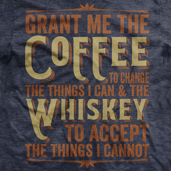 Coffee & Whiskey Prayer T-Shirt