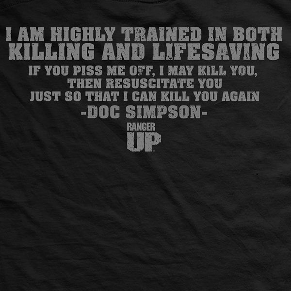 Doc Simpson Kill You Again T-Shirt
