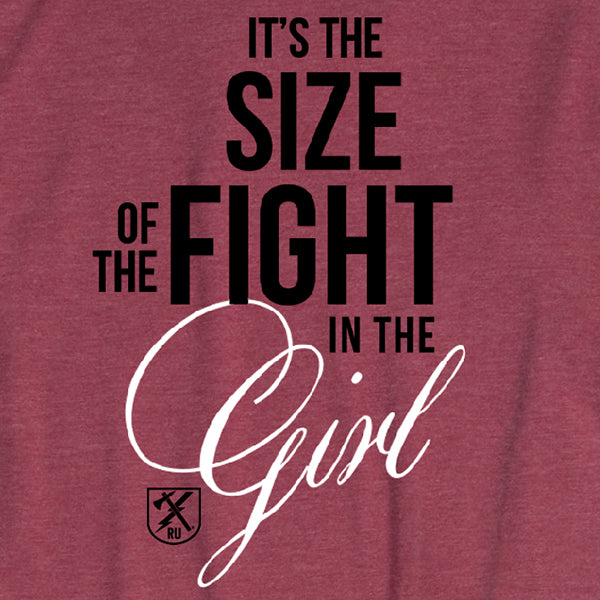 Women's Fight In The Girl Tee Red