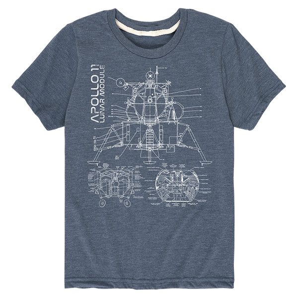 Kid's NASA Apollo 11 Lunar Module Tee