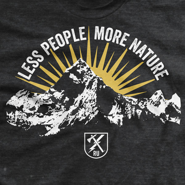 Less People More Nature T-Shirt