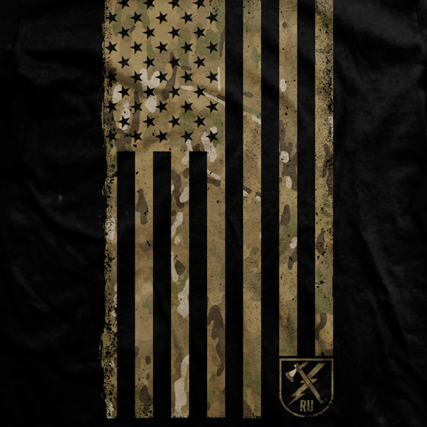 OCP Camo Flag T-Shirt