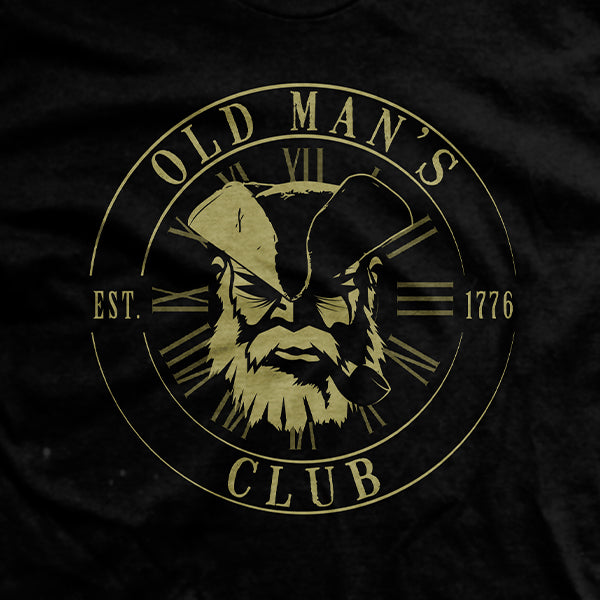 Old Man's Club Father Time T-Shirt