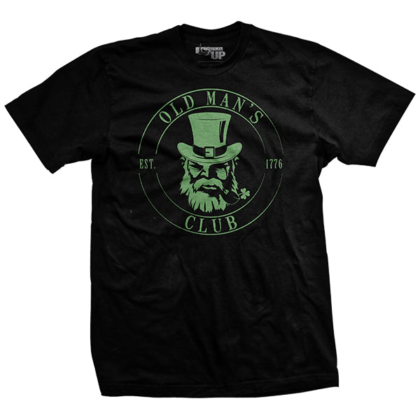 Old Man's Club-Leprechaun T-Shirt