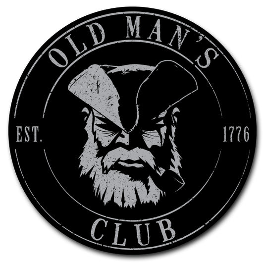 Old Man's Club Sticker