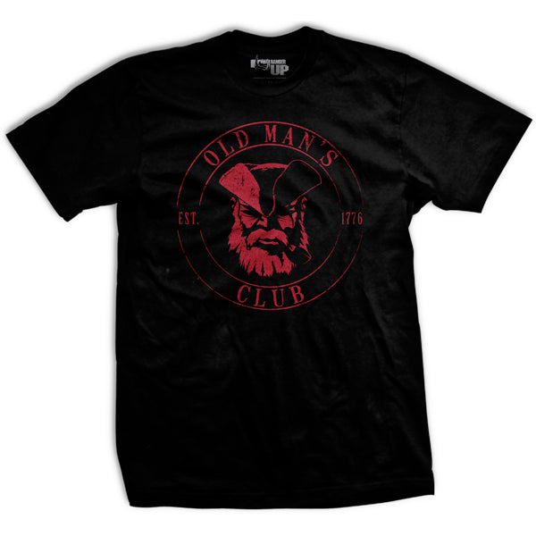 Old Man's Club- The Villian T-Shirt