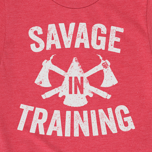 Kid's Savage In Training Tee