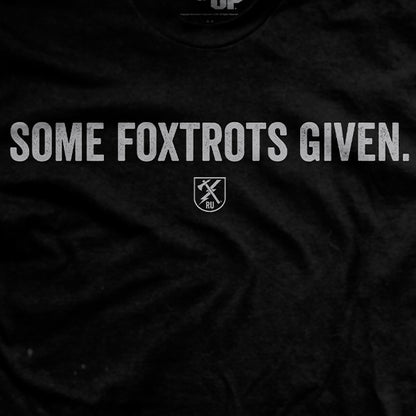 Some Foxtrots Given T-Shirt