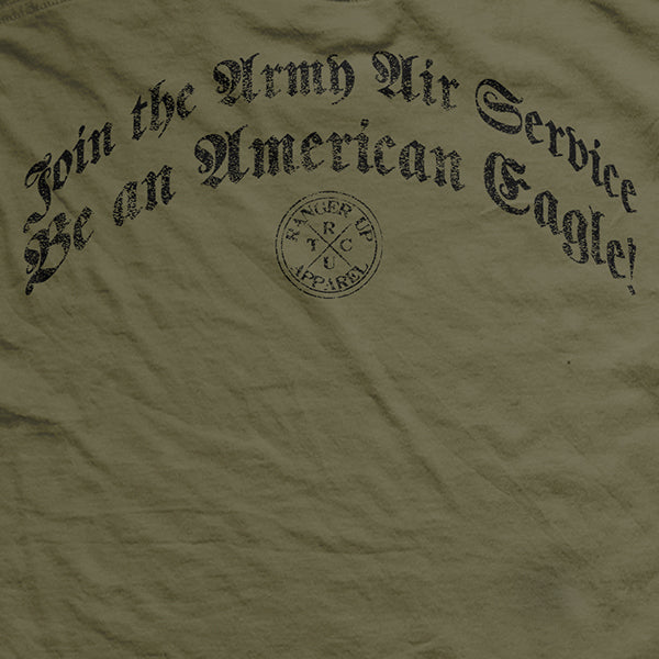 Members Only US Army Air Service  T-Shirt