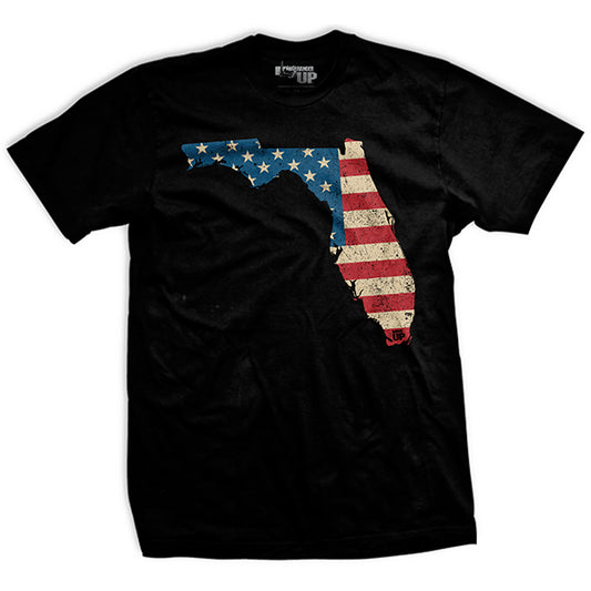 U.S Flag - Florida T-Shirt