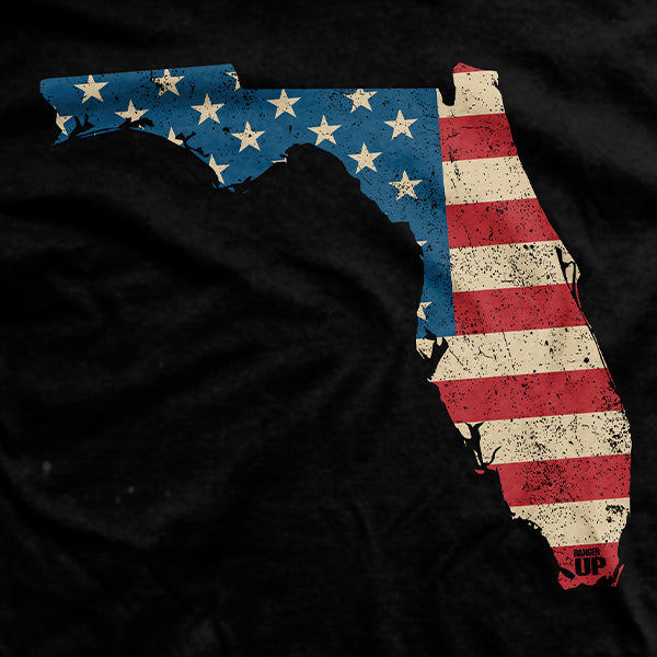 U.S Flag - Florida T-Shirt