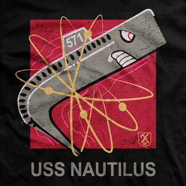 USS Nautilus Submarine Patch T-Shirt