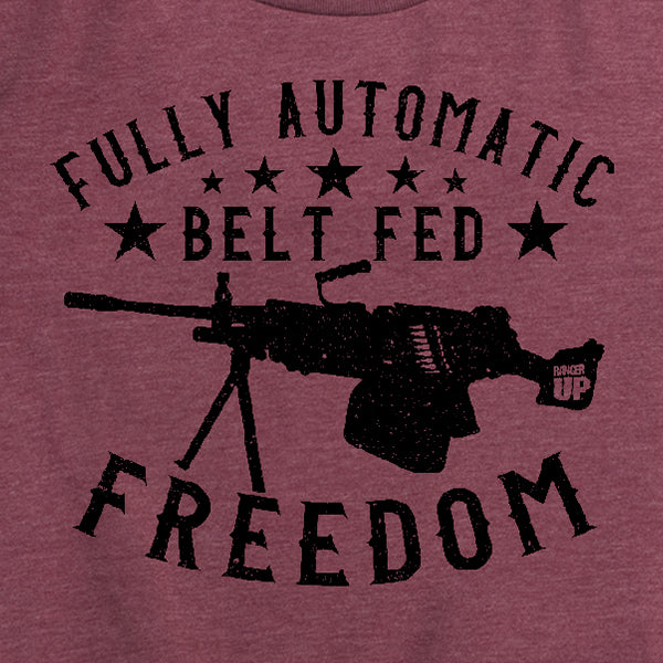 Women's Fully Automated Freedom Tee Red