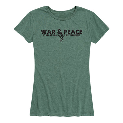 Women's War & Peace Tee