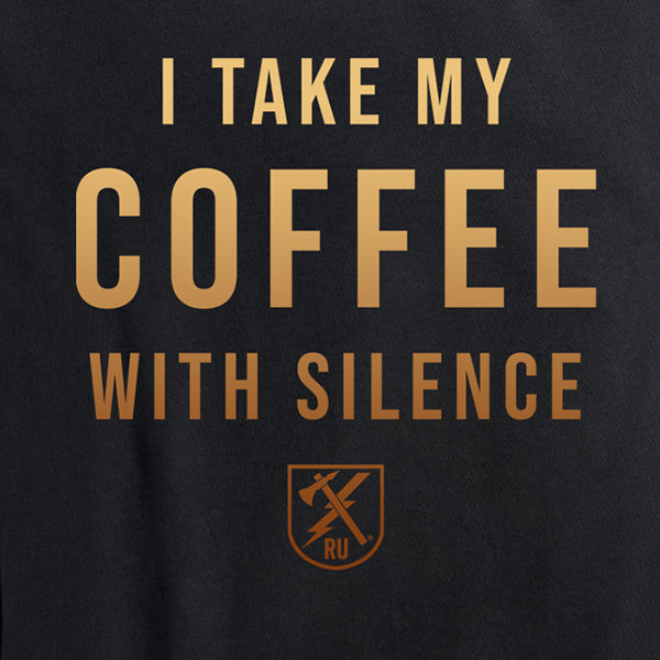 Women's Coffee With Silence Tee