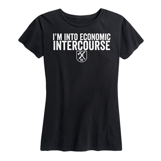 Women's I'm Into Economic Intercourse Tee