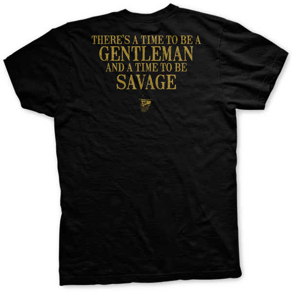 PREORDER Savage Gentleman™ Time To Be Savage Vintage Fit Shirt