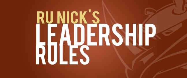 Nick's Rules on Leadership