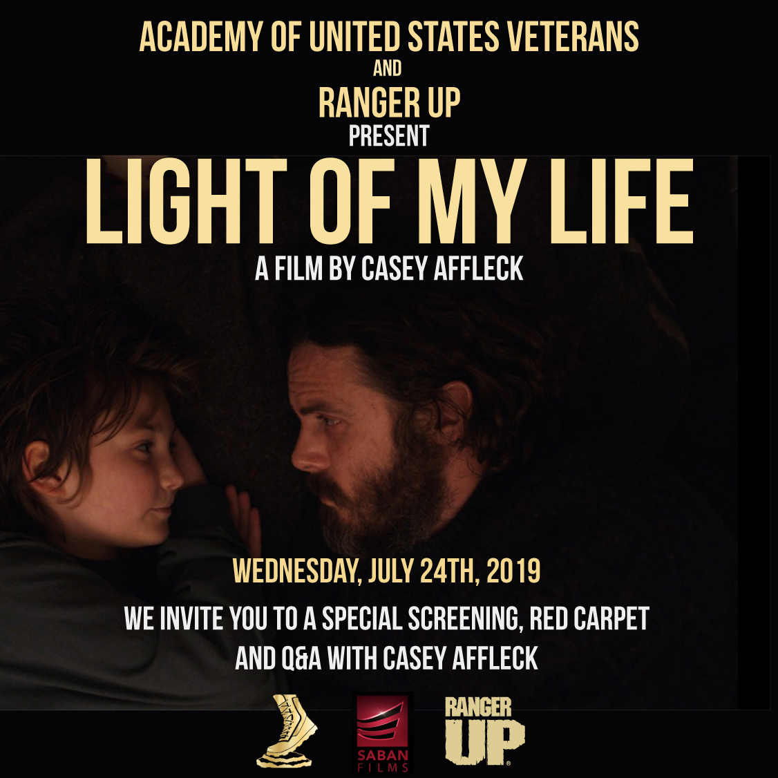 Join us in Tampa! Free movie screening for Military and Veterans.