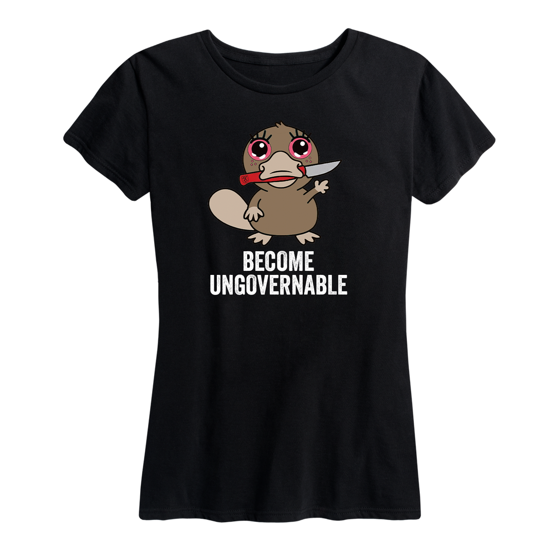 Womens Become Ungovernable Tee
