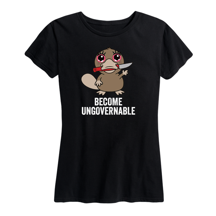 Womens Become Ungovernable Tee