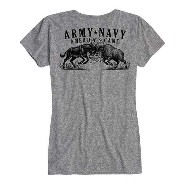 Womens Army-Navy Old Timey T-Shirt by the American Legion