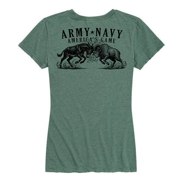 Womens Army-Navy Old Timey T-Shirt by the American Legion