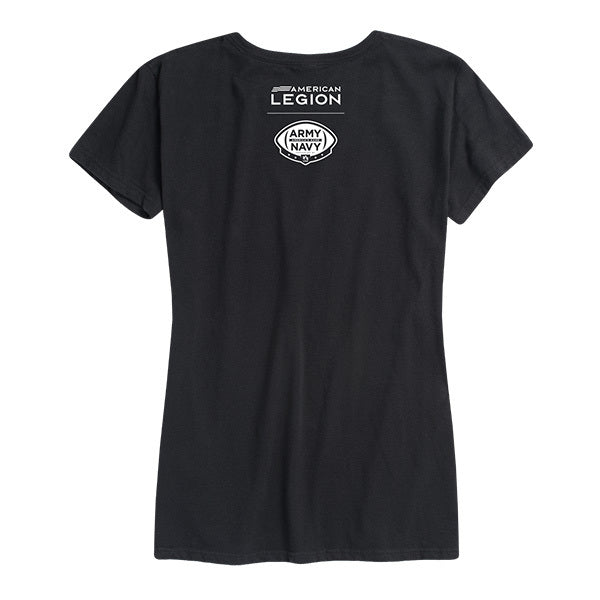 Womens Army Navy Go Army Mule T-Shirt by the American Legion